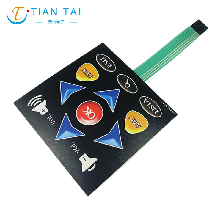 Digital Printing Non-Tactile Membran Switch