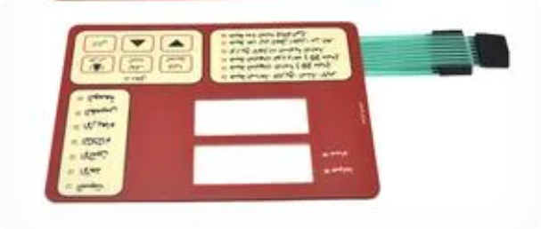 Tryckknapp Membran Knappsats Switch