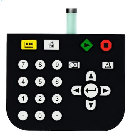 Silikontangentbord Enkelpanelsleksaker Making Machine Module Membran Switch